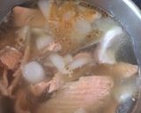 鮭あらの味噌汁作り方3写真