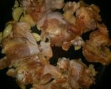 手羽元のさっぱり煮　にんにく作り方5写真