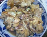 手羽元のさっぱり煮　にんにく作り方7写真