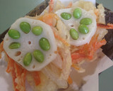 新玉ねぎ&にんじん甘〜いサクサクかき揚げ作り方8写真