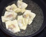 たっぷりパセリと牛ひき肉の揚げワンタン♪作り方6写真