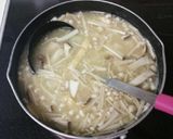 エリンギとえのきのおみそ汁作り方6写真