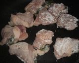 鶏肉のシソとチーズ挟みトマトソース煮作り方7写真