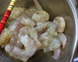 エビと水菜のスイートチリサラダ作り方3写真