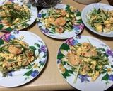 エビと水菜のスイートチリサラダ作り方7写真