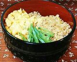 15分お弁当に子供が喜ぶ！三色鳥そぼろ丼作り方10写真