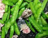 春の味覚！絶品絹さやチャンプルー作り方5写真