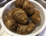 茹でずに簡単♡ふわとろ里芋コロッケ作り方1写真