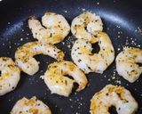 お弁当に５分☆彡海老のバジルチーズ焼き作り方1写真