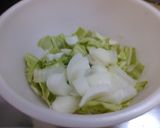 キャベツとたまねぎのカレースープ作り方1写真