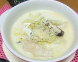 春キャベツと鶏ささ身のミルク煮♡作り方14写真