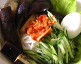 とろり蒸しナス✿韓国サラダ冷麺作り方5写真