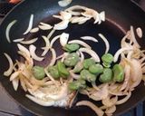 チーズイン空豆ソテー作り方4写真