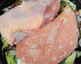 塩レモンで～ 鶏肉の香り蒸しと美味ポン酢作り方10写真