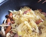 ソーセージとザワークラウトのパスタ作り方4写真