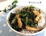 捨てないで！！栄養満点☆大根葉の甘辛炒め作り方6写真