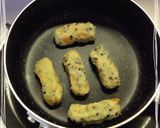 離乳食♡さつまいものスティックおやき作り方2写真