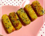 離乳食♡さつまいものスティックおやき作り方4写真