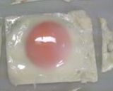 目玉焼きの日の丸作り方2写真