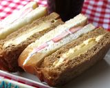 焼きリンゴとカスタードのサンドウィッチ♪作り方4写真