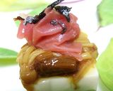 冷や奴　前菜　おつまみ　トッピング作り方6写真