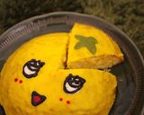 ふなっしーのケーキ☆簡単キャラデコケーキ作り方8写真