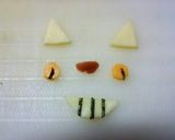 キャラ弁❈ジブリ　ネコバスおにぎり作り方4写真