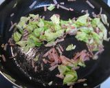 塩こんぶで簡単ランチ♪ベーこん焼うどん作り方2写真