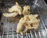 小女子と春玉ねぎの天ぷら作り方3写真