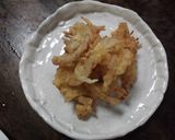 小女子と春玉ねぎの天ぷら作り方4写真