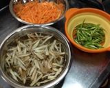 疲労回復アスパラ入り激辛金平絶品肉巻き作り方1写真