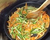 疲労回復アスパラ入り激辛金平絶品肉巻き作り方3写真