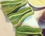 ピーマン焼き ピザ風作り方1写真