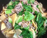 筍と豚肉の簡単炒め作り方5写真