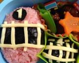 遠足ダァー！キャラ弁。トッキュウジャー！作り方2写真