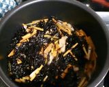 鰹だしは入れない!!ひじきの煮物作り方4写真