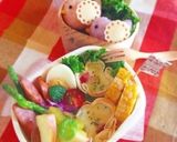 大人キャラ弁 とりにゃん弁当 遠足作り方11写真