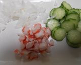 市販の茹でうどんでサラダうどん作り方4写真