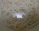 市販の茹でうどんでサラダうどん作り方7写真