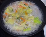 【ダイエット】カット野菜で簡単中華丼♪作り方1写真