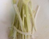 節約！大根ニンニク醤油炒め作り方1写真