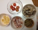 4種のピザ風フォカッチャ作り方1写真