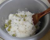 グリーンピースごはん作り方5写真