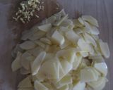 中国の家庭料理☆じゃがいもとピーマン炒め作り方1写真