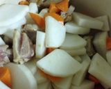 大根と鶏のコンソメバター煮＊作り方3写真