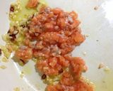 大葉香るサーモンとイクラのスパゲッティ作り方3写真