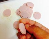 レンジで簡単！カリカリソーセージ作り方1写真