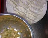 お店みたい？キャベツ✨ジューシー焼き餃子作り方5写真