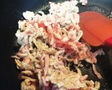 ひじきの煮物でオムレツ作り方2写真