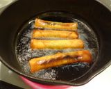 簡単！鶏ささみの春巻き作り方6写真